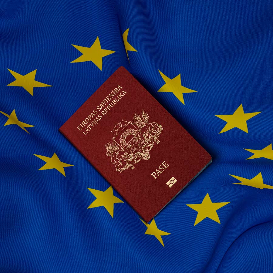 Паспорт Латвии